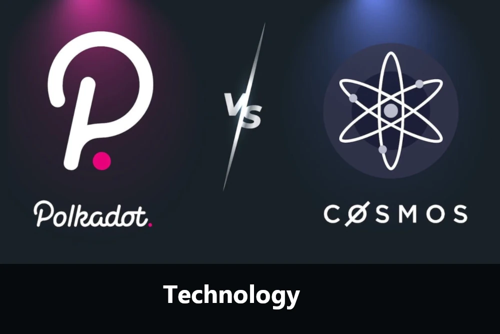 Technology Polkadot and Cosmos