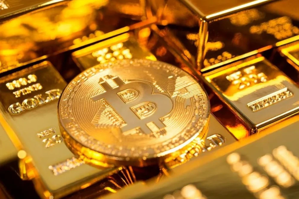 Bitcoin and Gold