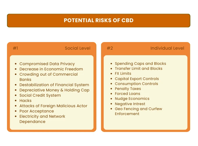 Potential Risks of CBDC