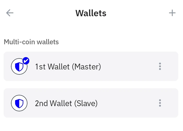 Select Wallet