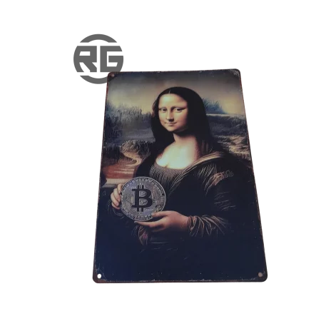 Bitcoin Mona Lisa Front