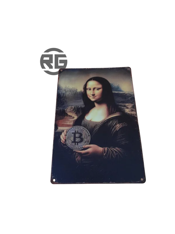 Bitcoin Mona Lisa Front