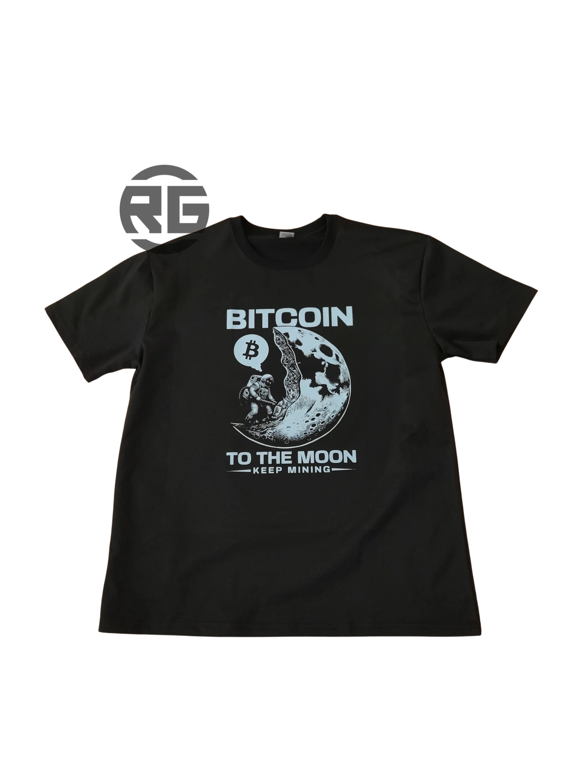 Bitcoin To the Moon Front crypto Christmas gifts